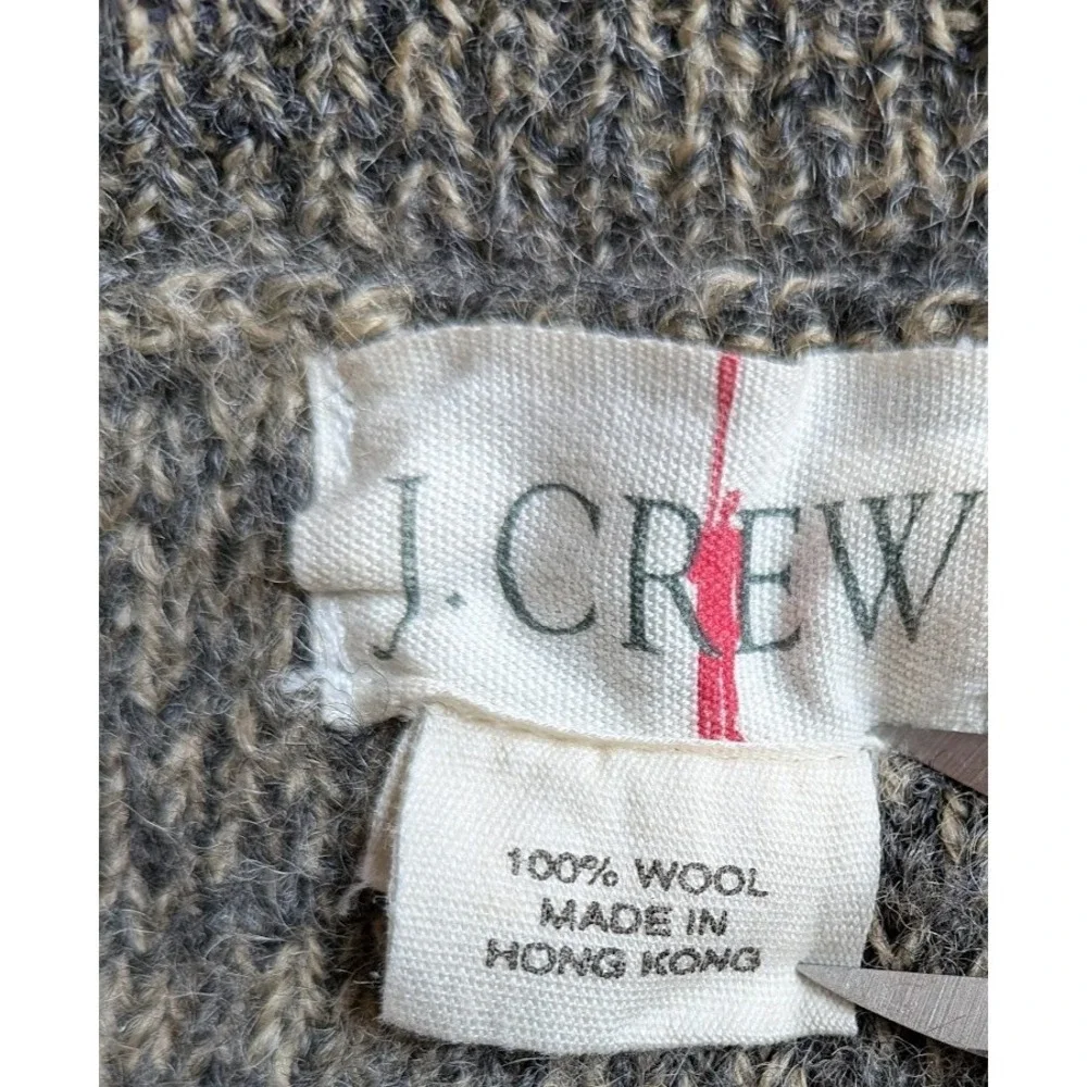 J Crew Oarsman Mens XL Button Sweater Vest 100% Wool Academia Old Money Preppy